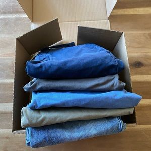 J.Crew pant and jean bundle of 5. Excellent condition and great deal.